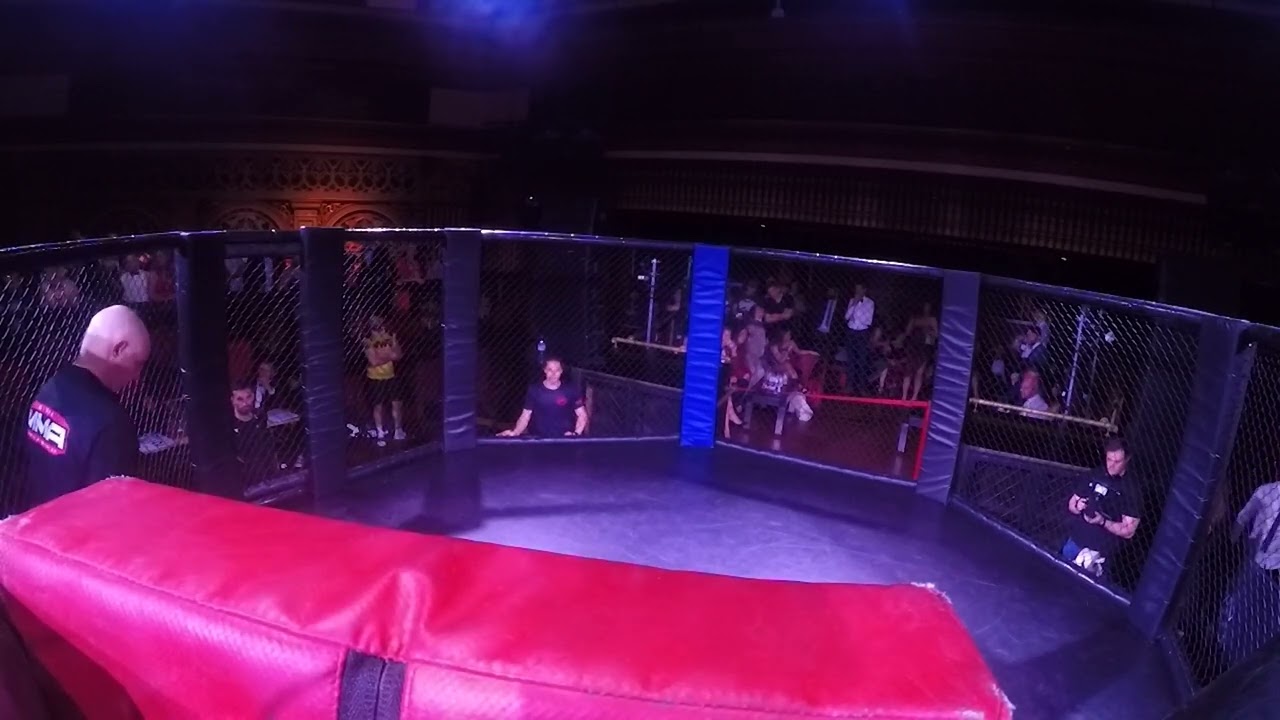 Ultra MMA LONDON Morteza Echresh VS Sam Marot background