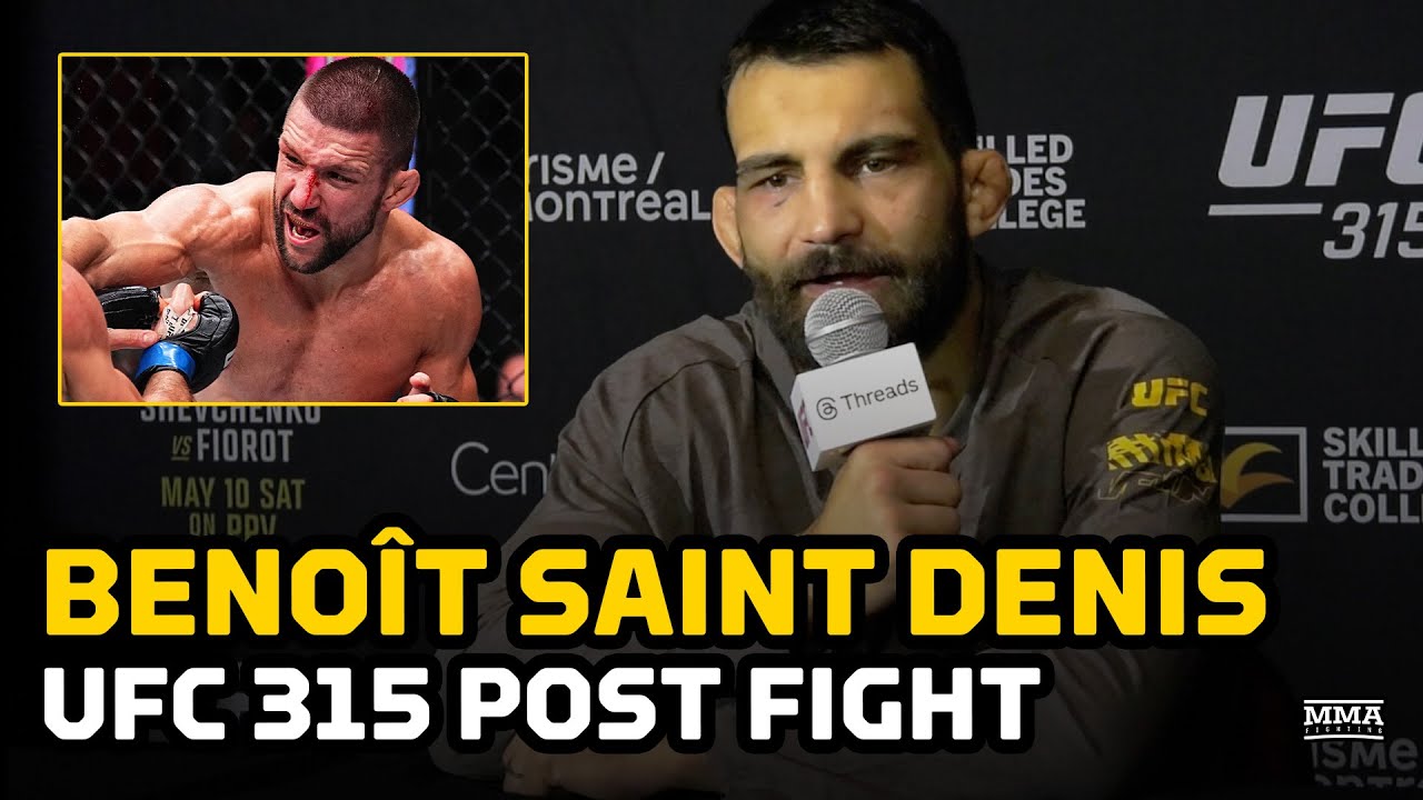 Benoît Saint Denis Calls Out Mateusz Gamrot After UFC 315 Win: 'Now we can talk' | MMA Fighting