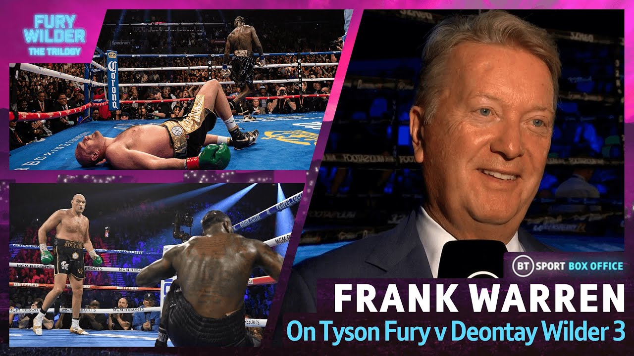 Frank Warren: Tyson Fury Is In Top Form Mentally and Physically For Wilder Trilogy background