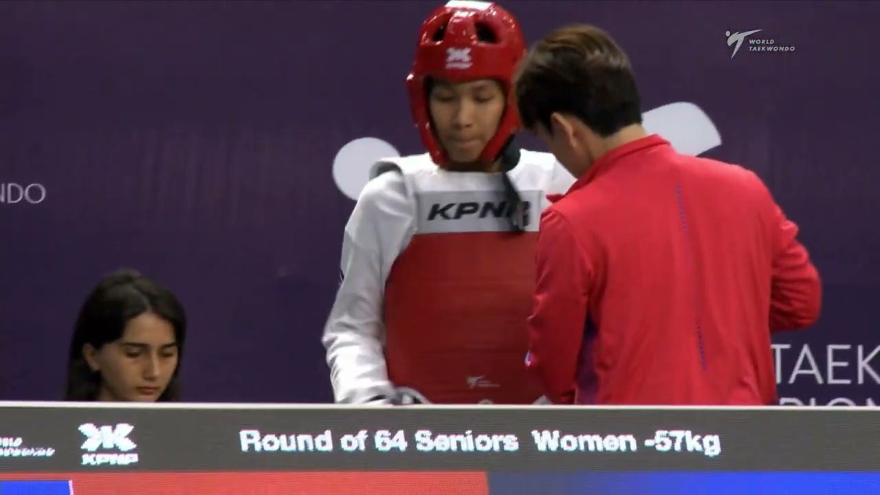 104 R64 Women 57kg LAT TARVIDA I PHI MC N A background