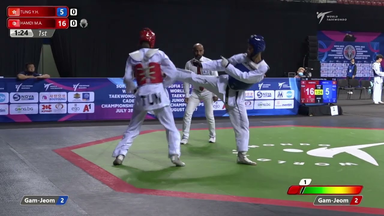 110 R32 Men 63kg HKG TUNG Y H TUN HAMDI M A