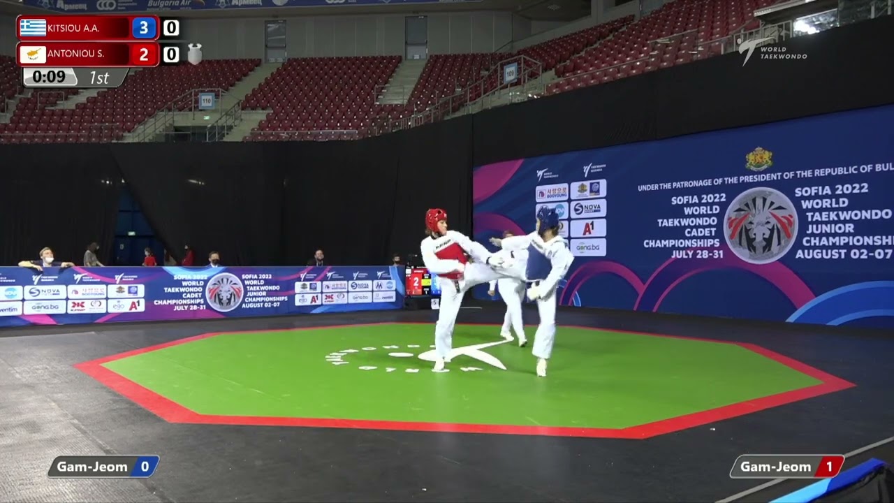 514 R16 Women +68kg GRE KITSIOU A A CYP ANTONIOU S