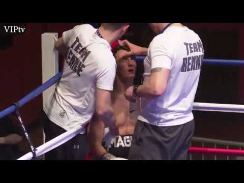 Matthew Rennie v Josue Bendana 14.03.2020 at Liverpool's Olympia backdrop