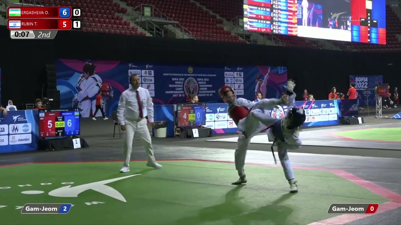 116 R16 Girls 33kg UZB ERGASHEVA O ISR RUBIN T