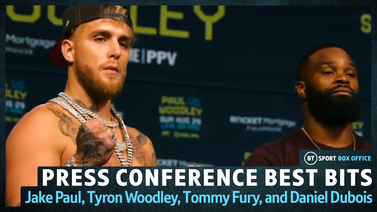 Jake Paul v Tyron Woodley Press Conference Highlights