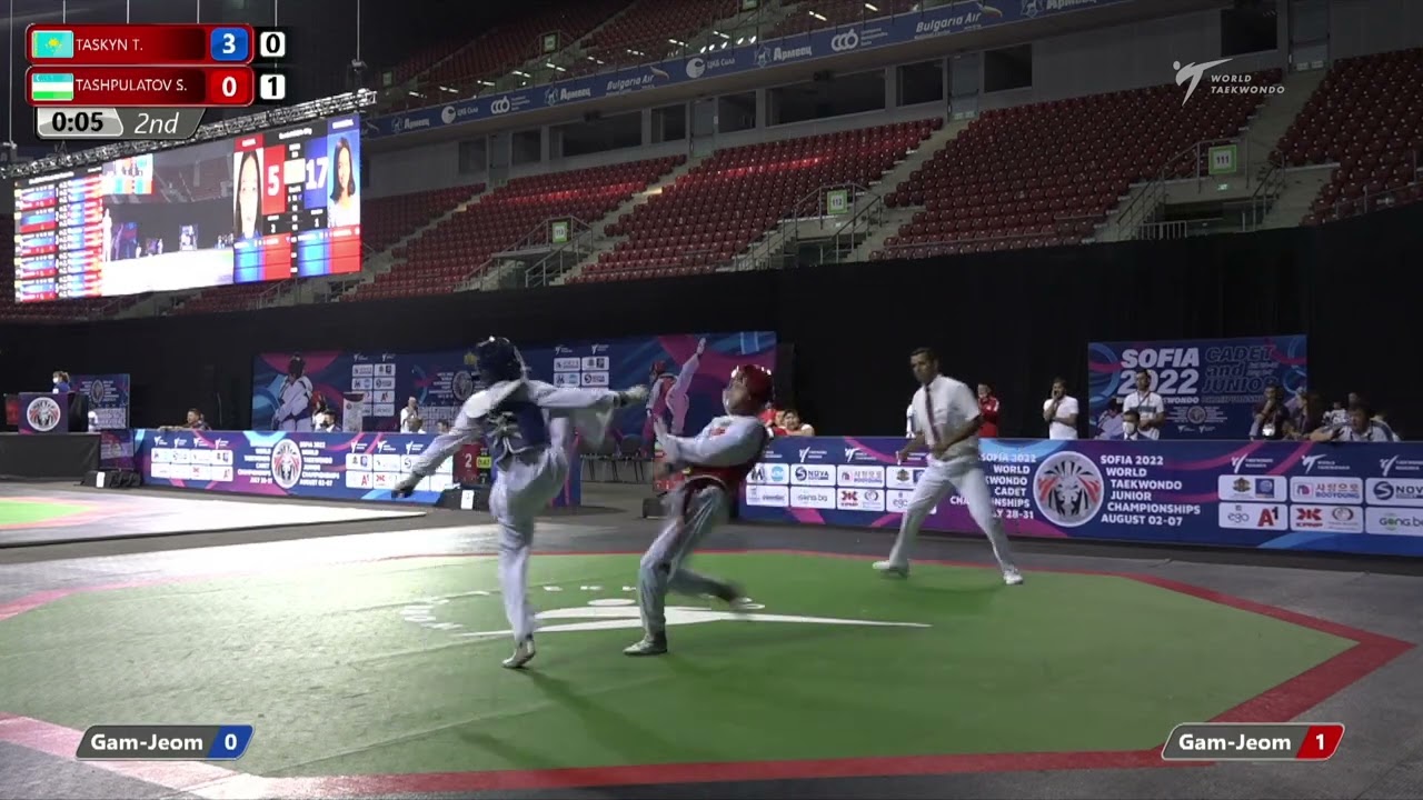 522 R16 Boys 41kg KAZ TASKYN T UZB TASHPULATOV S