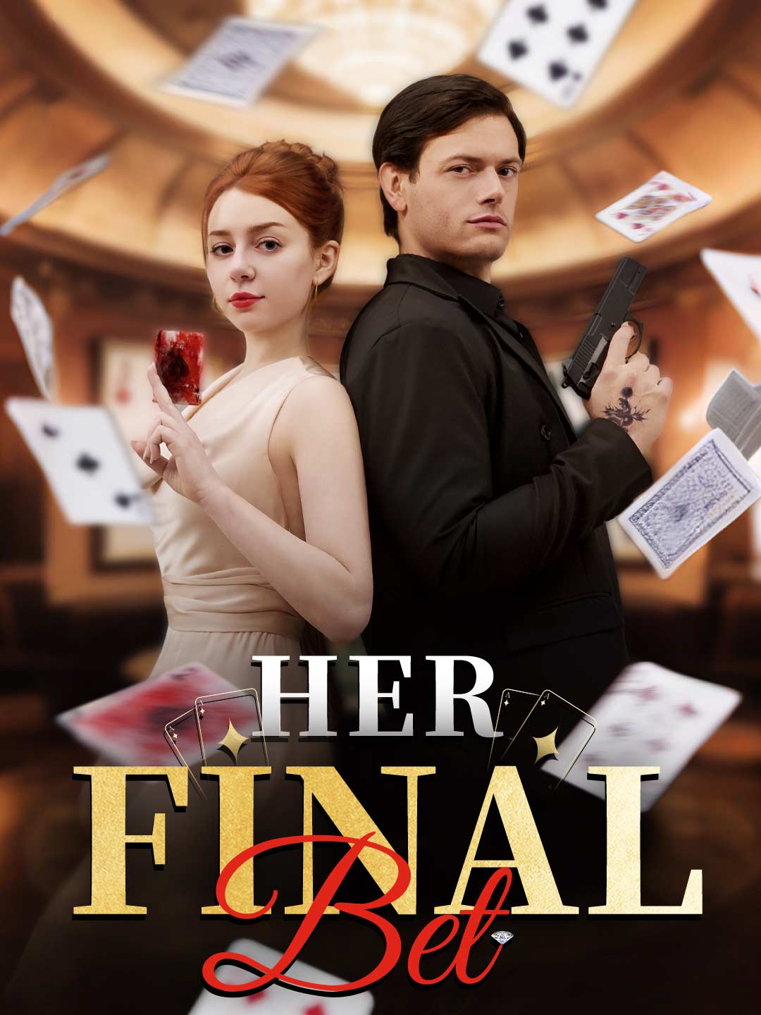 Her Final Bet poster - similar to Trop tard ! la fille de l'Olympe t'abandonne
