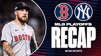 Red Sox hold off Yankees' rally, take 1-0 series lead | Wild Card Recap backdrop
