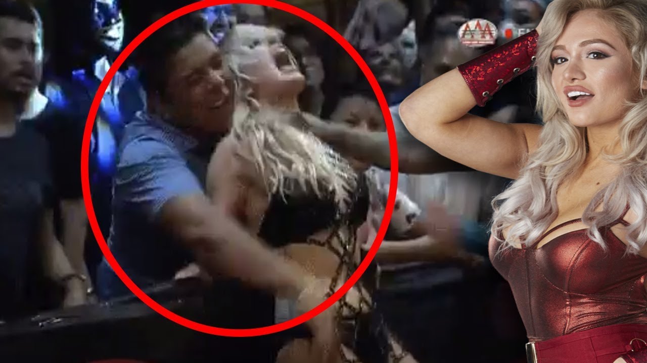 Fan Inappropriately Grabs Female Wrestler!|Real Reason Why Matt Riddle & Goldberg Have Heat in WWE background
