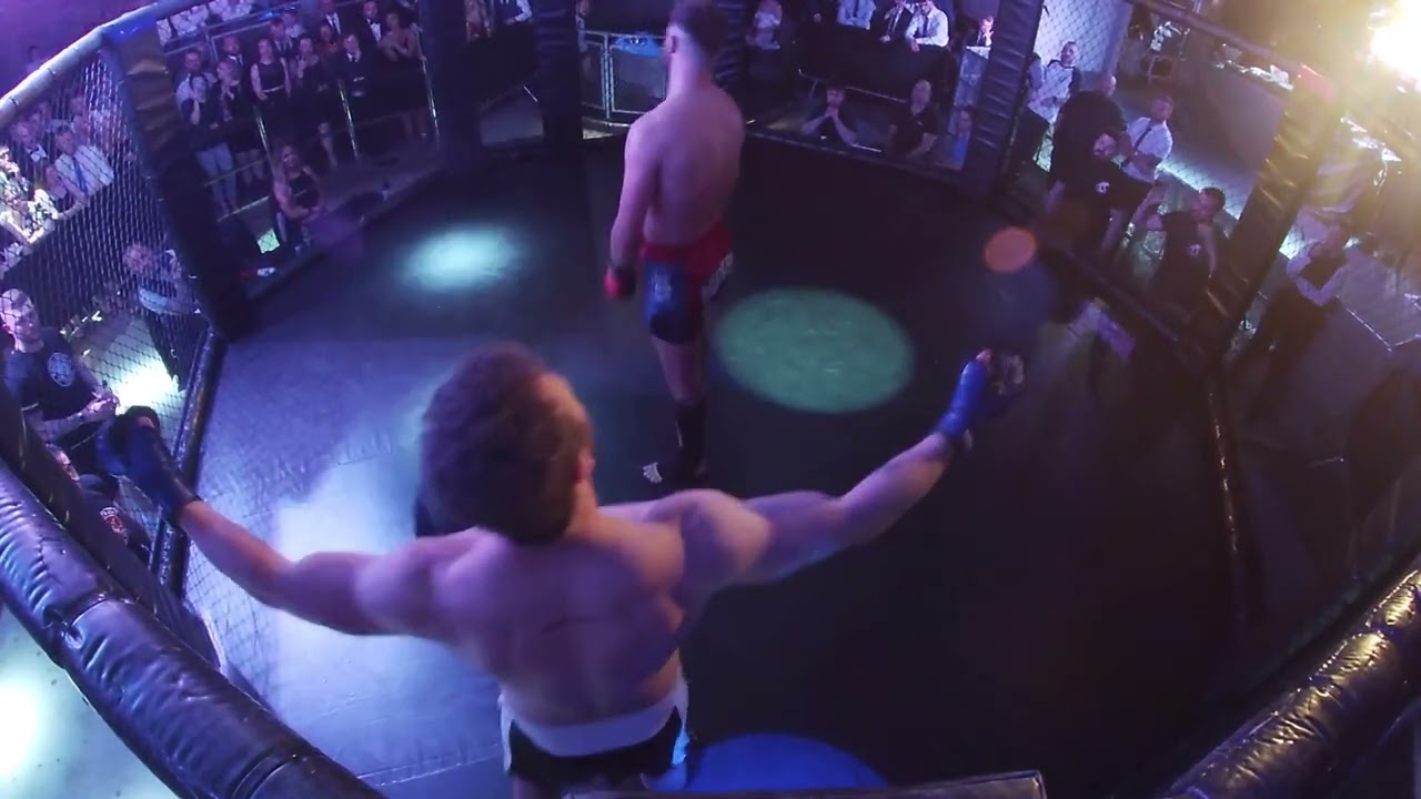Ultra MMA | Plymouth | George Berserker Birkbeck V Aaron The Raptor Deakins background
