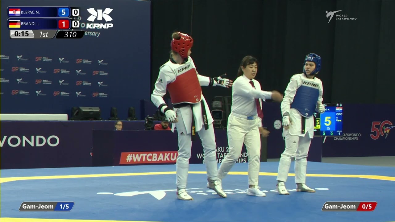 310 R32 Women +73kg CRO KLEPAC N GER BRANDL L background