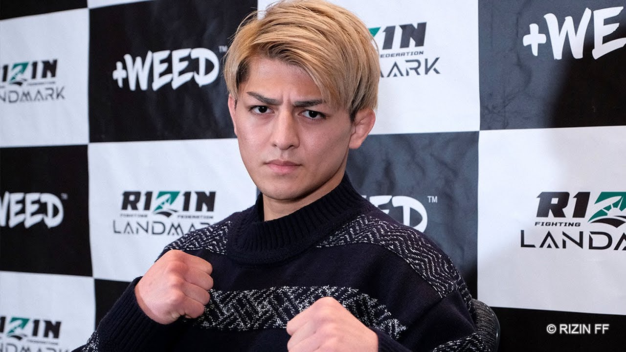 鈴木千裕 試合前インタビュー / +WEED presents RIZIN LANDMARK vol.2 background