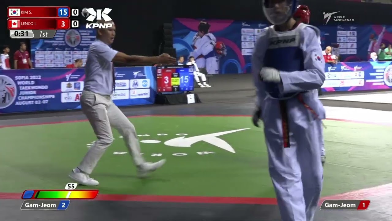 117 R32 Boys 61kg KOR KIM S CAN LENCO I