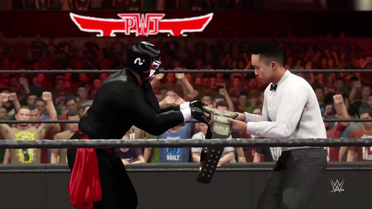 Brian Pillman vs The Great Sasuke. PWJ. WWE 2K23