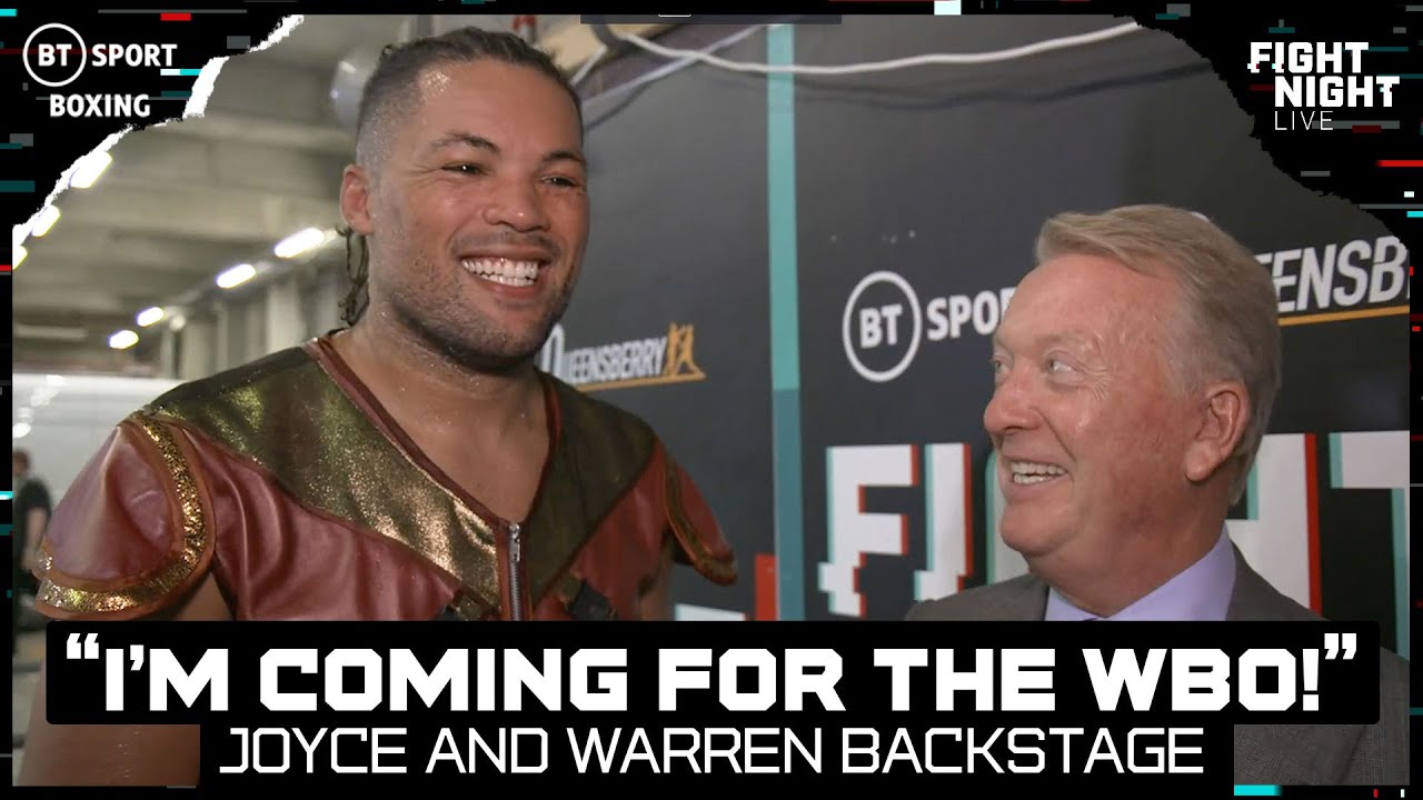 "I'm Coming For The WBO!" Joe Joyce And Frank Warren On Next Moves For The Juggernaut 👀