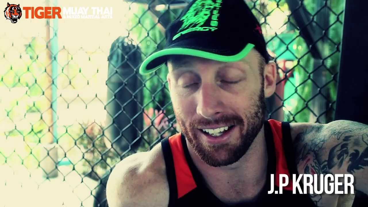 JP Kruger trains for upcoming EFC Title Fight @TigerMuayThai