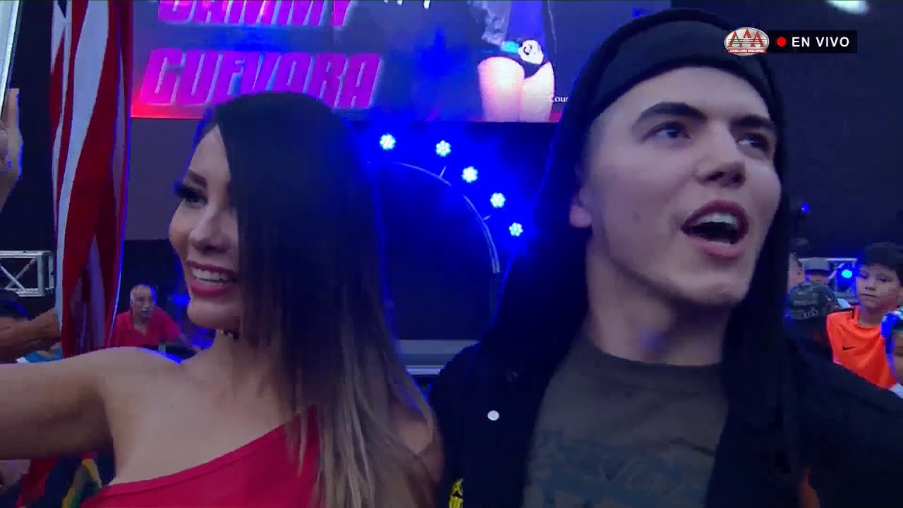 Sammy Guevara en Verano de Escandalo 2018 background