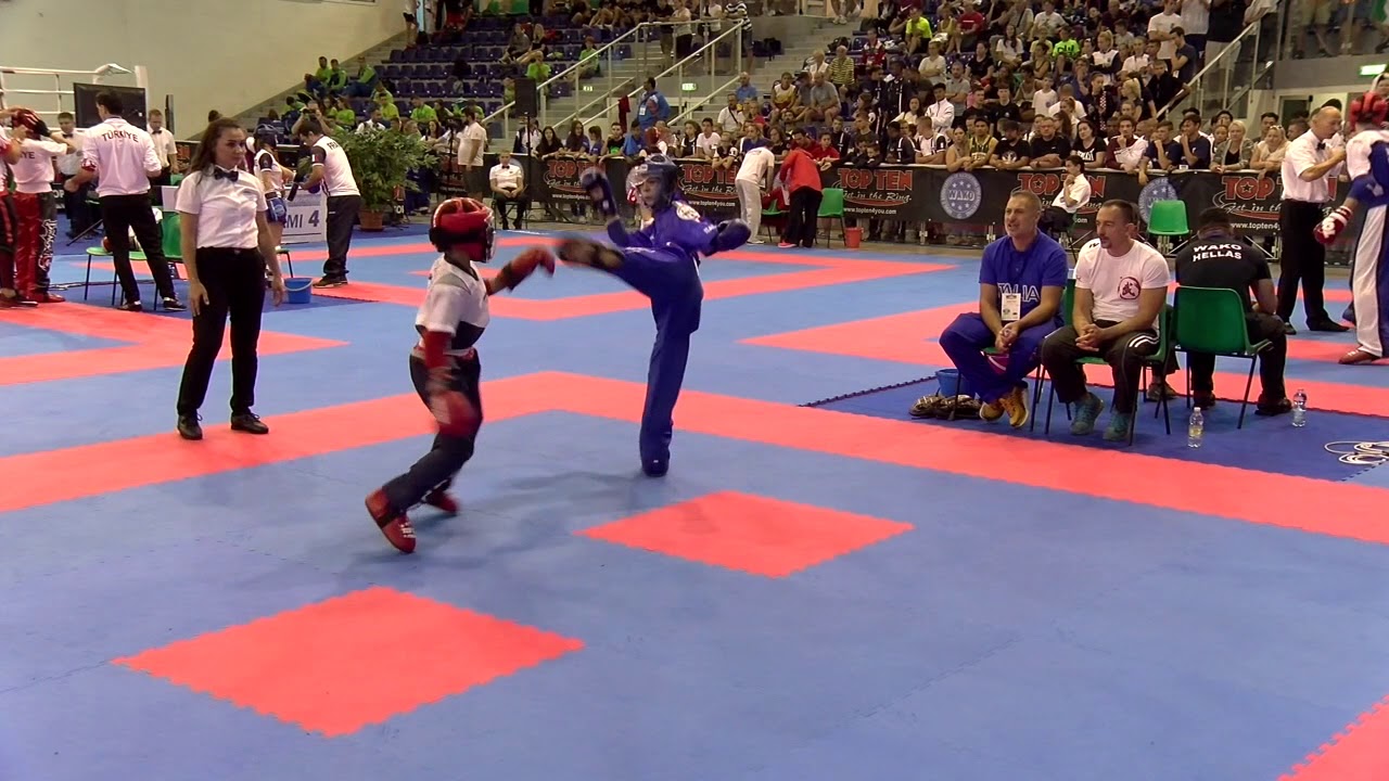 Alessio Ambrosi v Jaydon Holland WAKO World Championships 2018