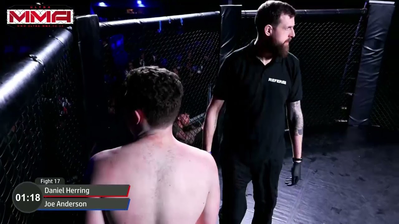 CARDIFF ULTRA MMA DANIEL HERRING VS JOE ANDERSON