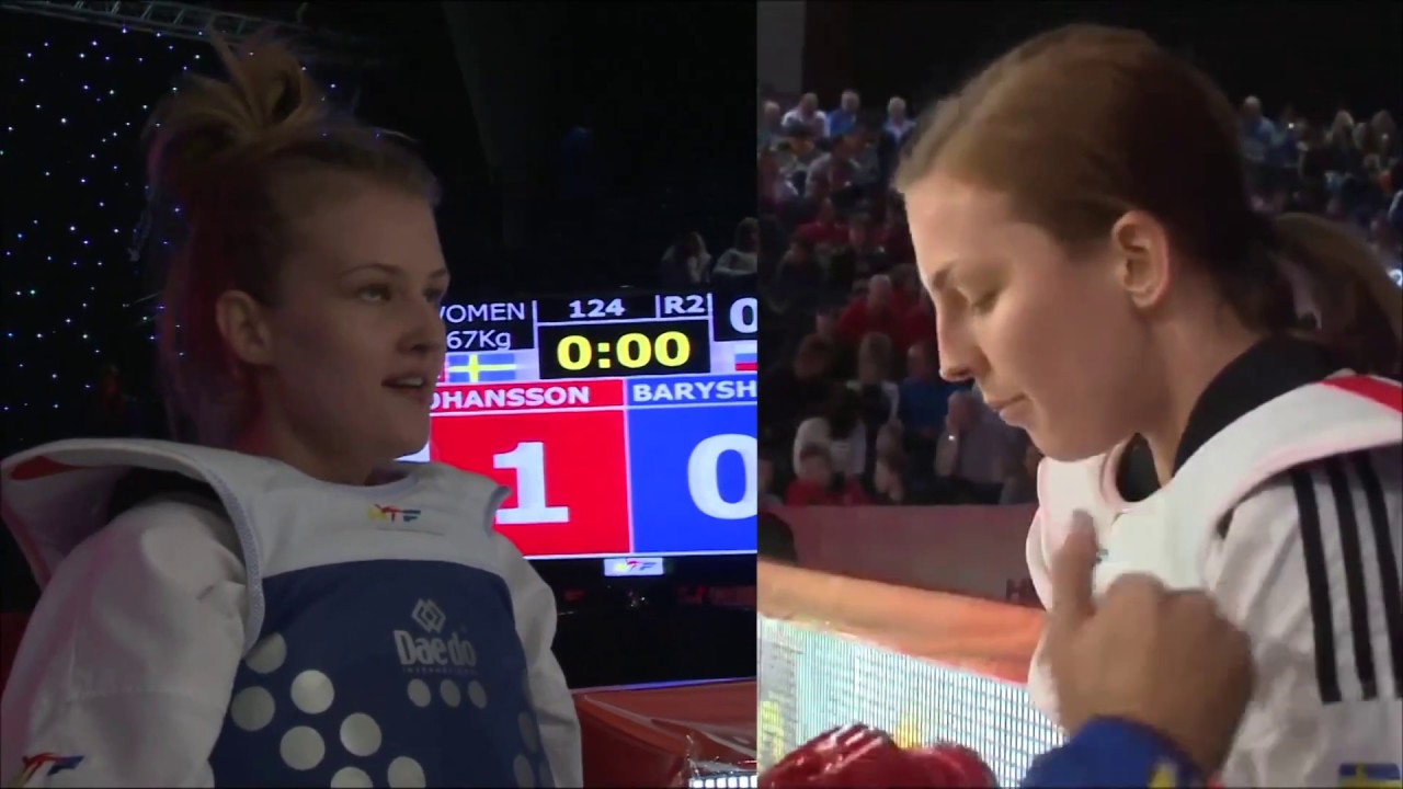 2013 Manchester GP SF W 67kg A BARYSHNIKOVA RUS VS E JOHANSSON SWE background