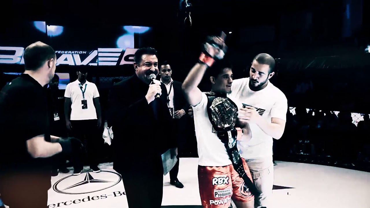 BRAVE CF 13: FRANS MLAMBO VS STEPHEN LOMAN SHORT PROMO background