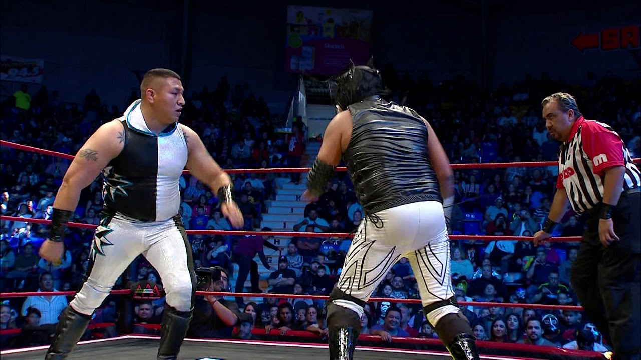 SANGRE NUEVA de Lucha Libre AAA Worldwide en Tijuana background