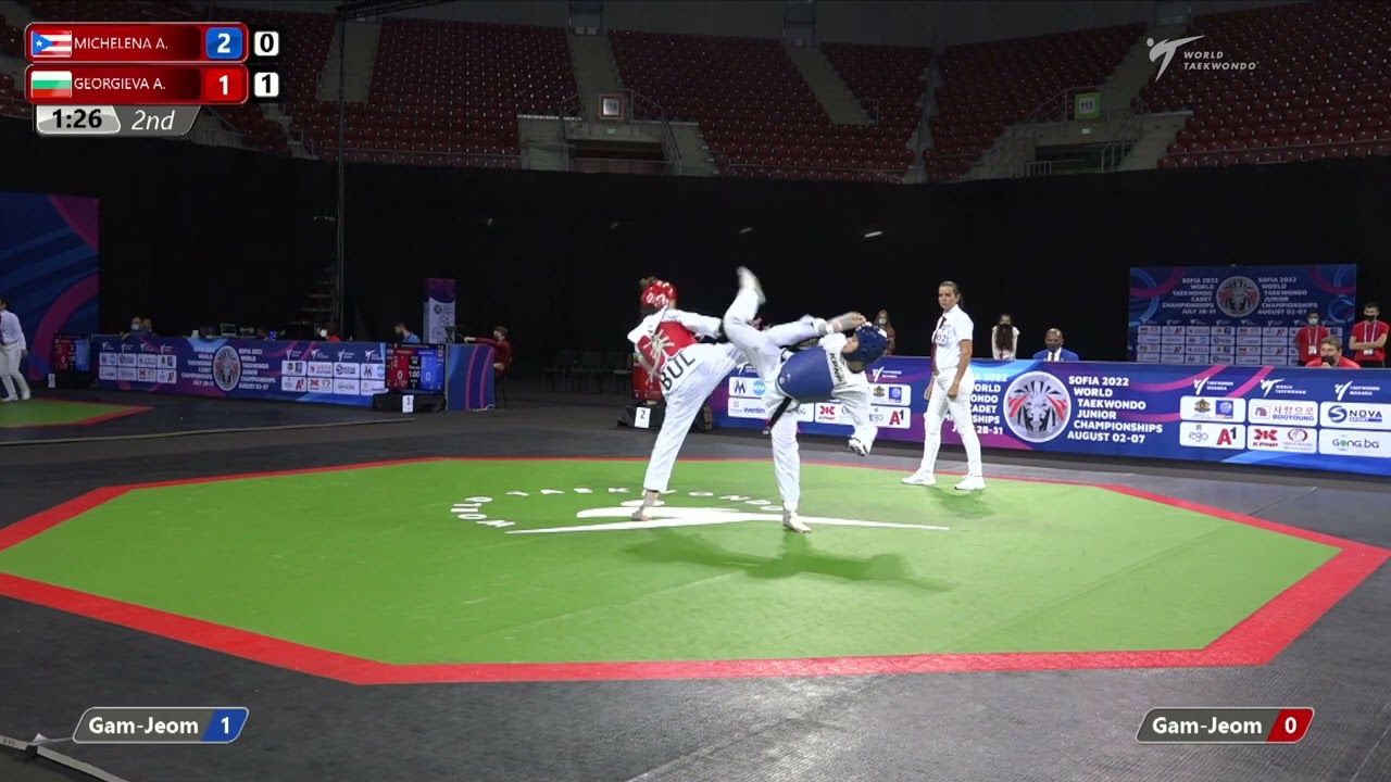 206 R64 Women 52kg PUR MICHELENA A BUL GEORGIEVA A