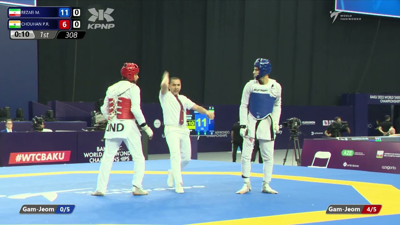 308 R64 Men 68kg IRI REZAEI M IND CHOUHAN P R background