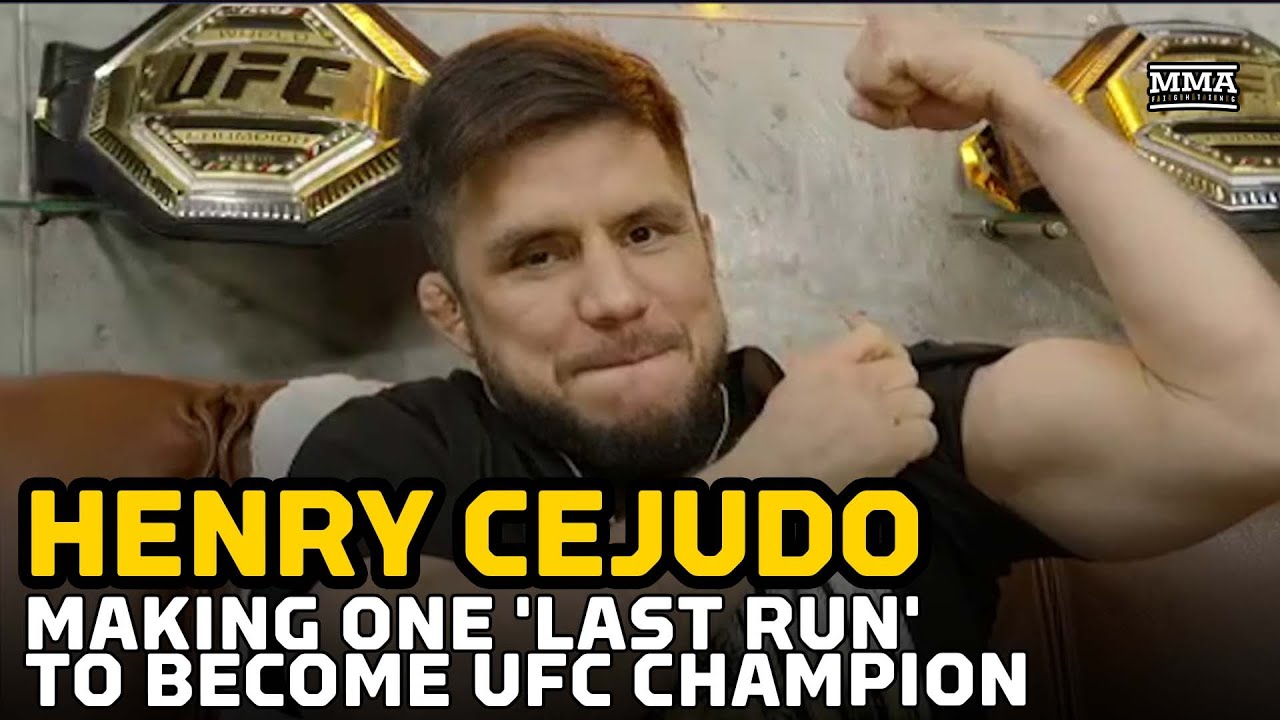 Henry Cejudo Making One 'Last Run' At Becoming UFC Champion - MMA Fighting