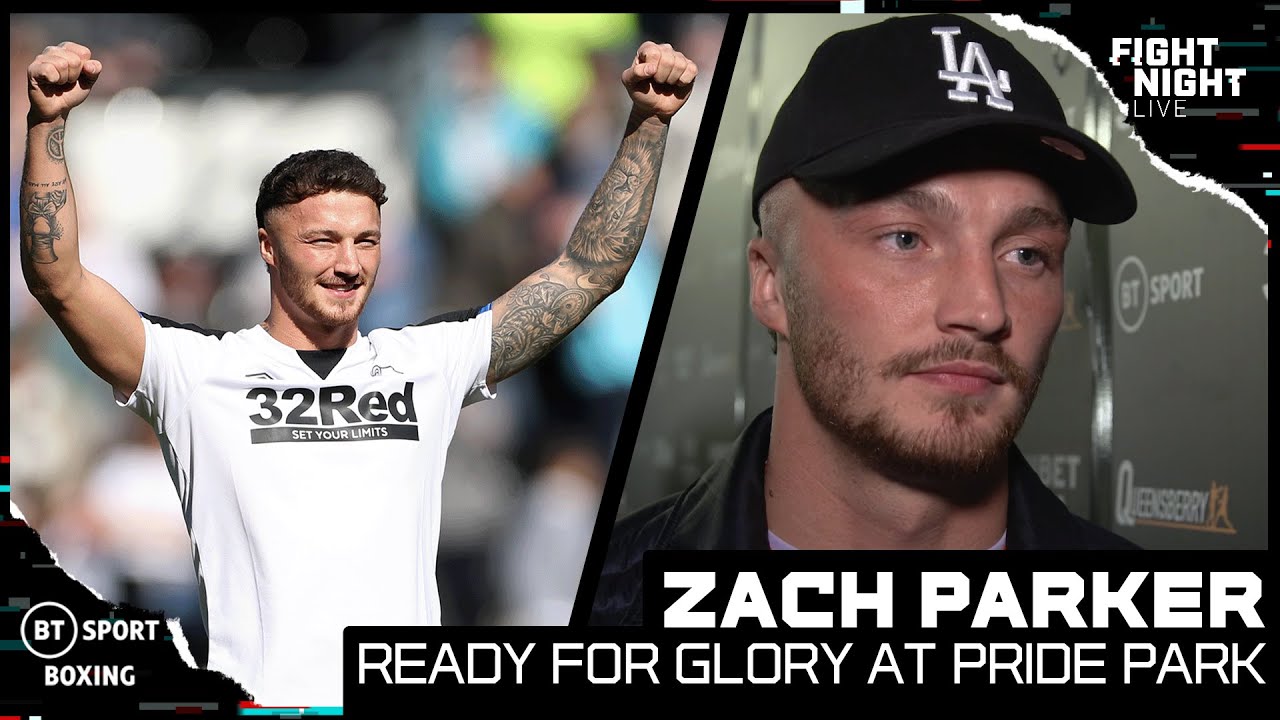"It's going to be electric!" Zach Parker wants Wayne Rooney wak-out to face Andrade at Pride Park