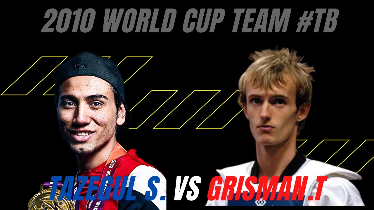 2010 Urumqi World Cup Team Servet Tazegul TUR vs Tony Grisman GBR