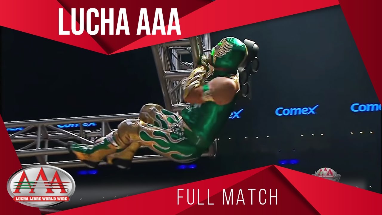 LUCHA por el CAMPEONATO en PAREJAS AAA | TRIPLEMANÍA XXV | Lucha Libre AAA Worldwide background