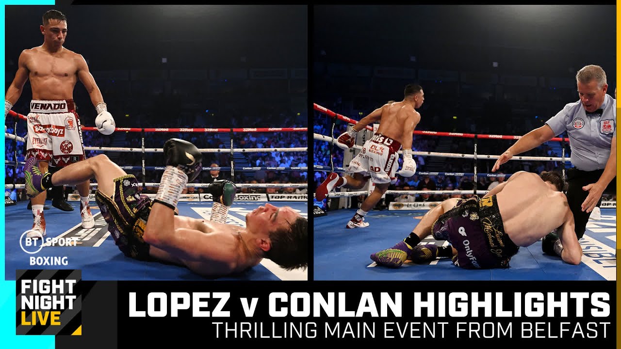 Road Warrior Lopez ๐ฒ๐ฝ Luis Alberto Lopez v Michael Conlan Official Fight Highlights ๐ฅ background