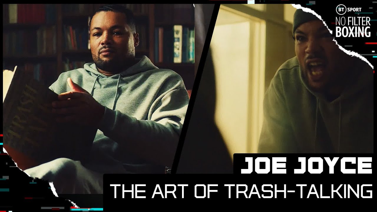 No Filter Boxing | Joe Joyce & Susie Dent: The Art of Trash-Talking background