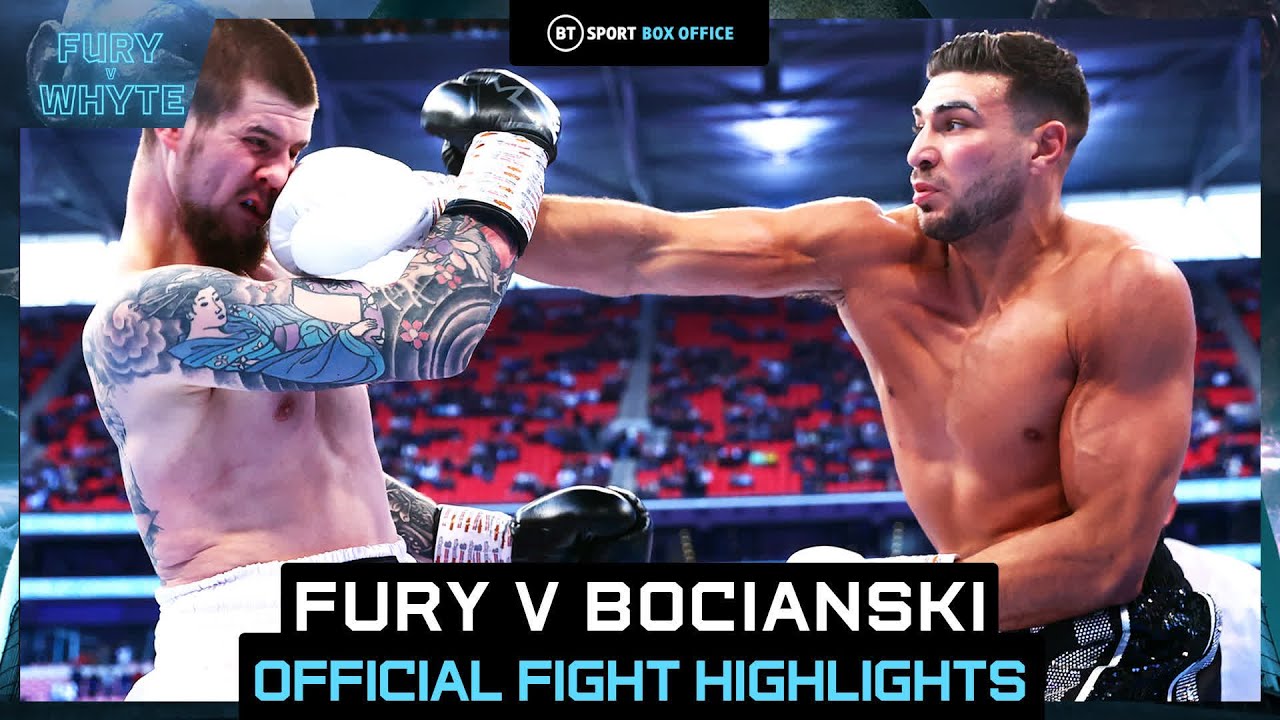 Tommy Fury v Daniel Bocianski | Official Fight Highlights | Fury delivers at Wembley