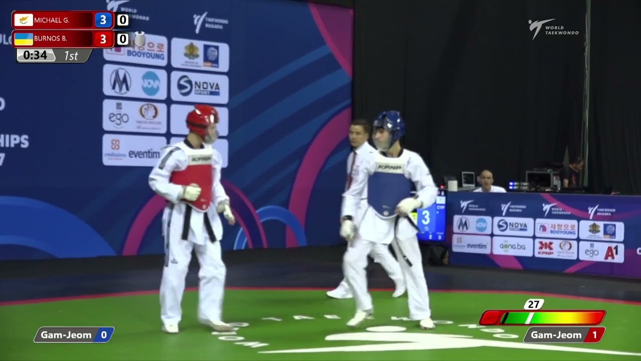 103 R32 Boys 65kg CYP MICHAEL G UKR BURNOS B