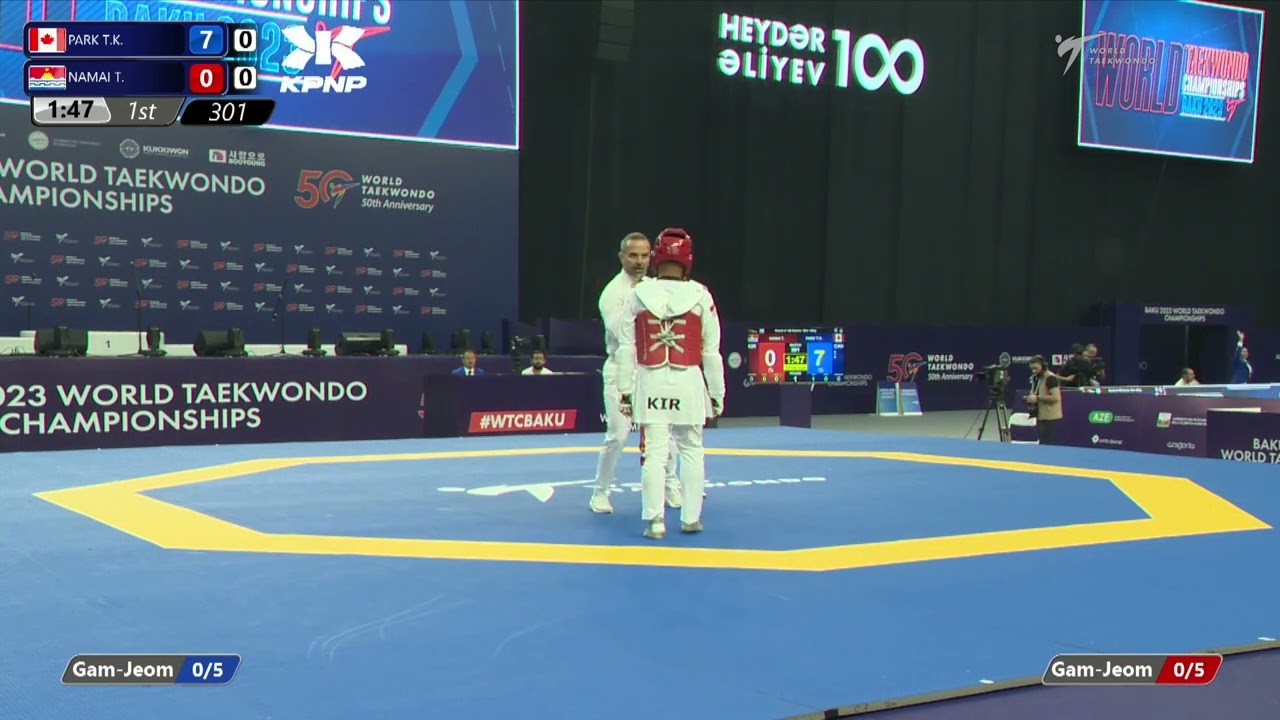301 R128 Men 68kg CAN PARK T K KIR NAMAI T