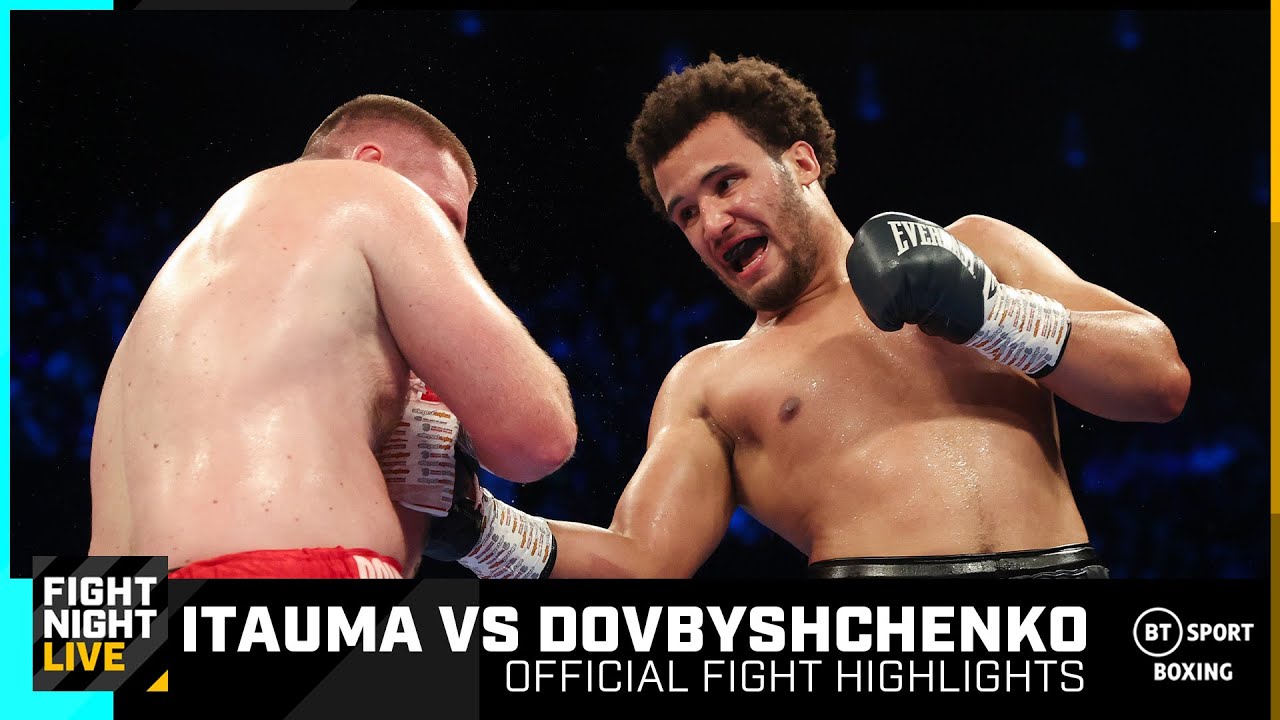 Itauma taken the distance | Itauma vs Dovbyshchenko | Official Fight Highlights | BT Sport background