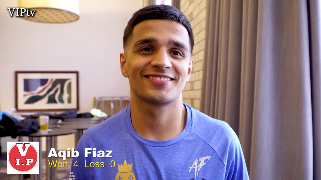 Aqib Fiaz makes weights the best ever, & looking for a great performance.