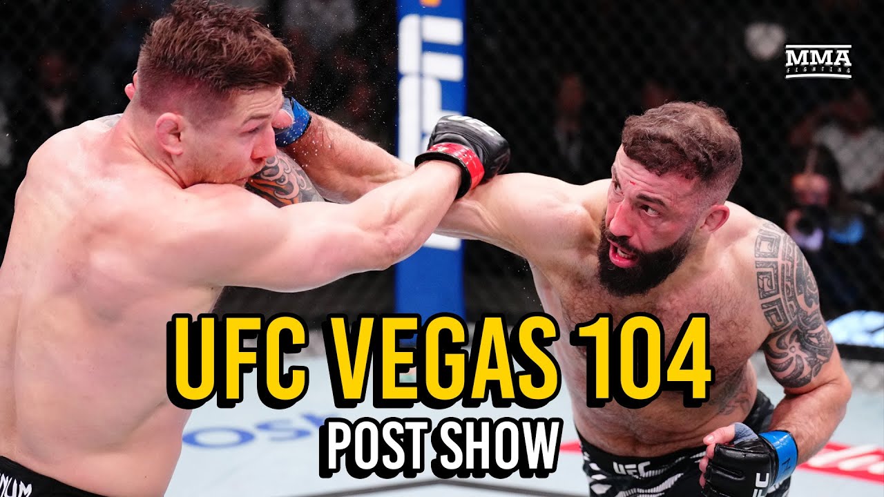 UFC Vegas 104 Post-Fight Show | Reaction to Roman Dolidze Getting Revenge Over Marvin Vettori backdrop