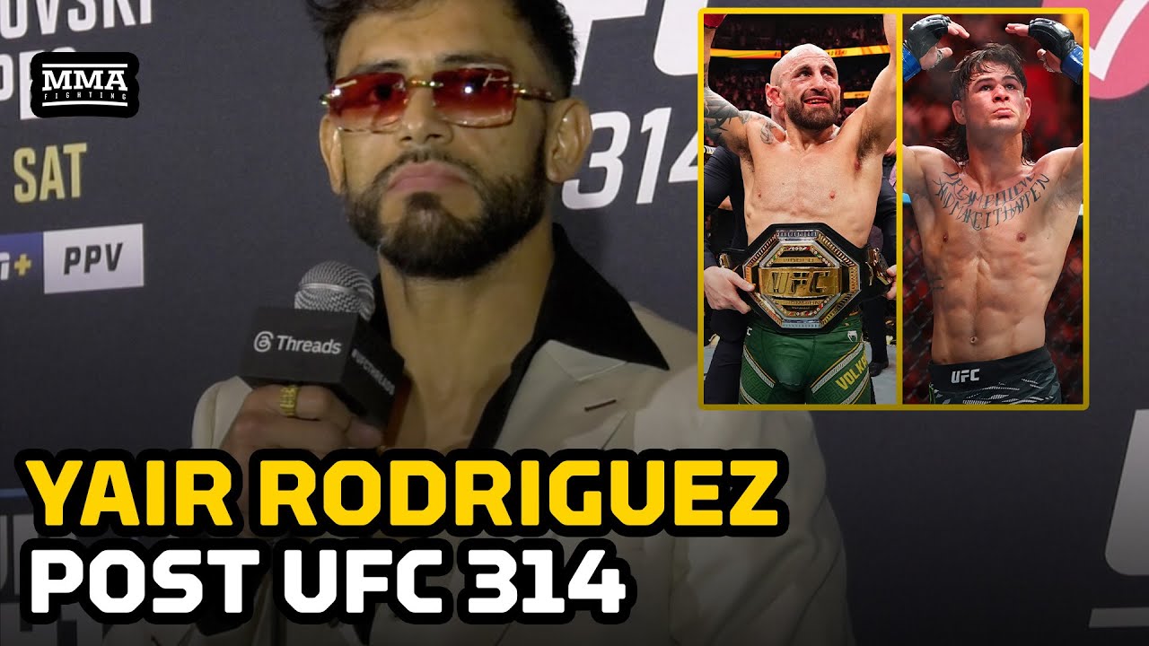 Yair Rodriguez Talks Issue With Diego Lopes, Reacts To Win Over Patricio Pitbull At UFC 314, More