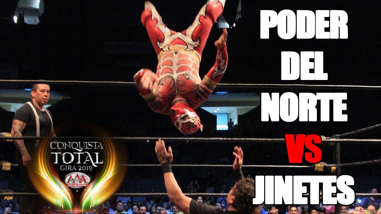 JINETES VS PODER en HERMOSILLO | Lucha Libre AAA Worldwide background