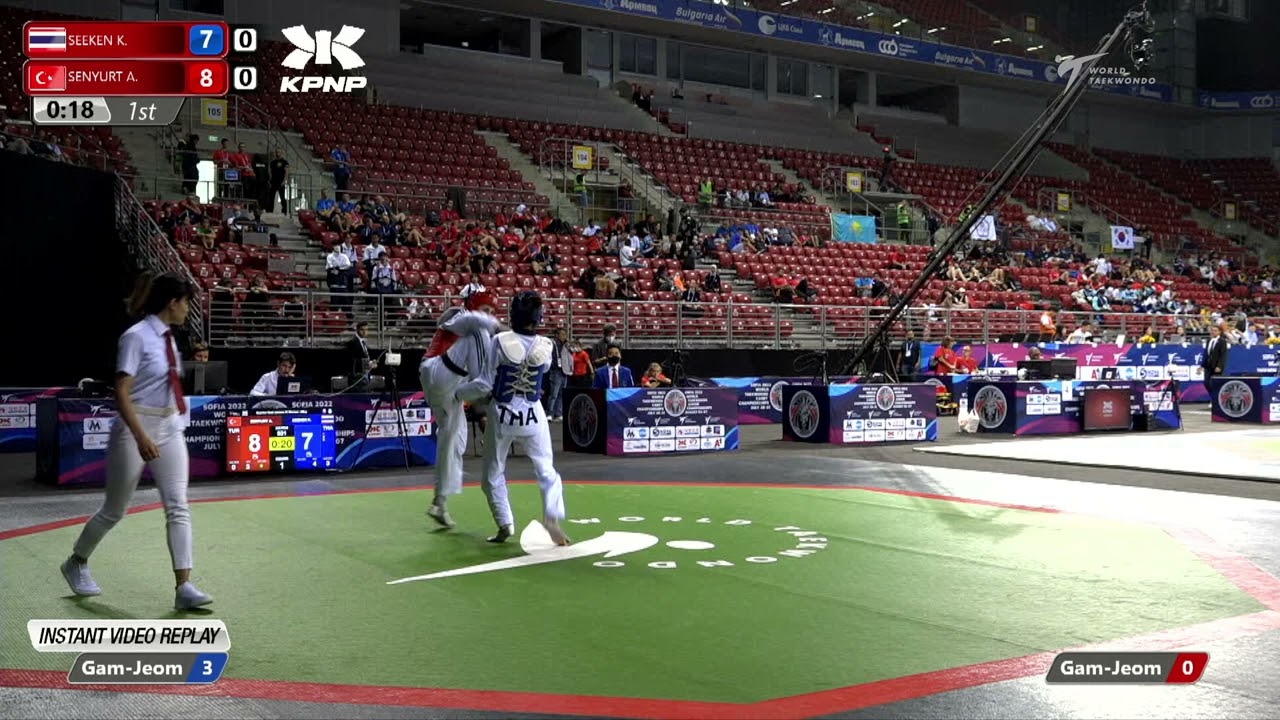 531 Quarter final Women 49kg THA SEEKEN K TUR SENYURT A