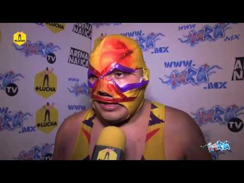 Entrevista con Villano V Jr. tras ser derrotado por Mr. Electro background