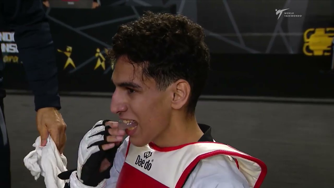 322 M-58kg QF JENDOUBI M. K. TUN 🔵 vs 🔴 LOTFI H. IRI I Guadalajara 2022 WT Championships