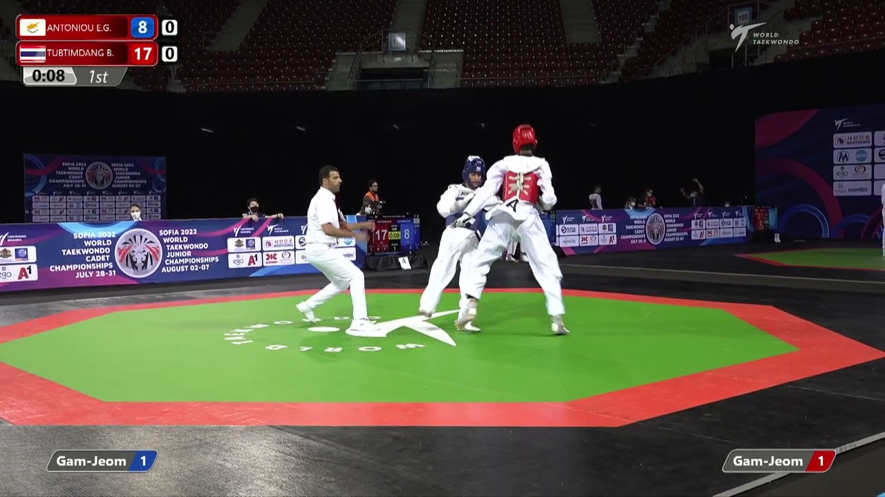 409 R64 Men 59kg CYP ANTONIOU E G THA TUBTIMDANG B