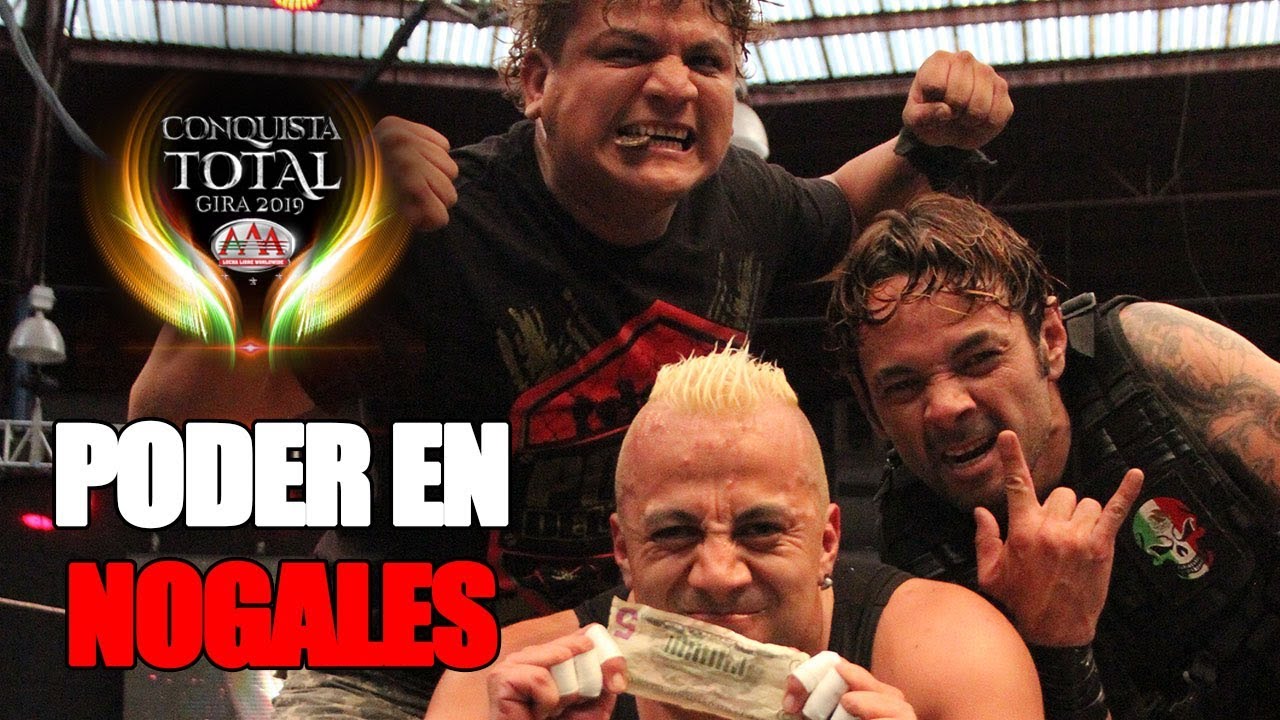 PODER DEL NORTE Vs VIKINGO, Golden Magic y Flamita | Lucha Libre AAA Worldwide background