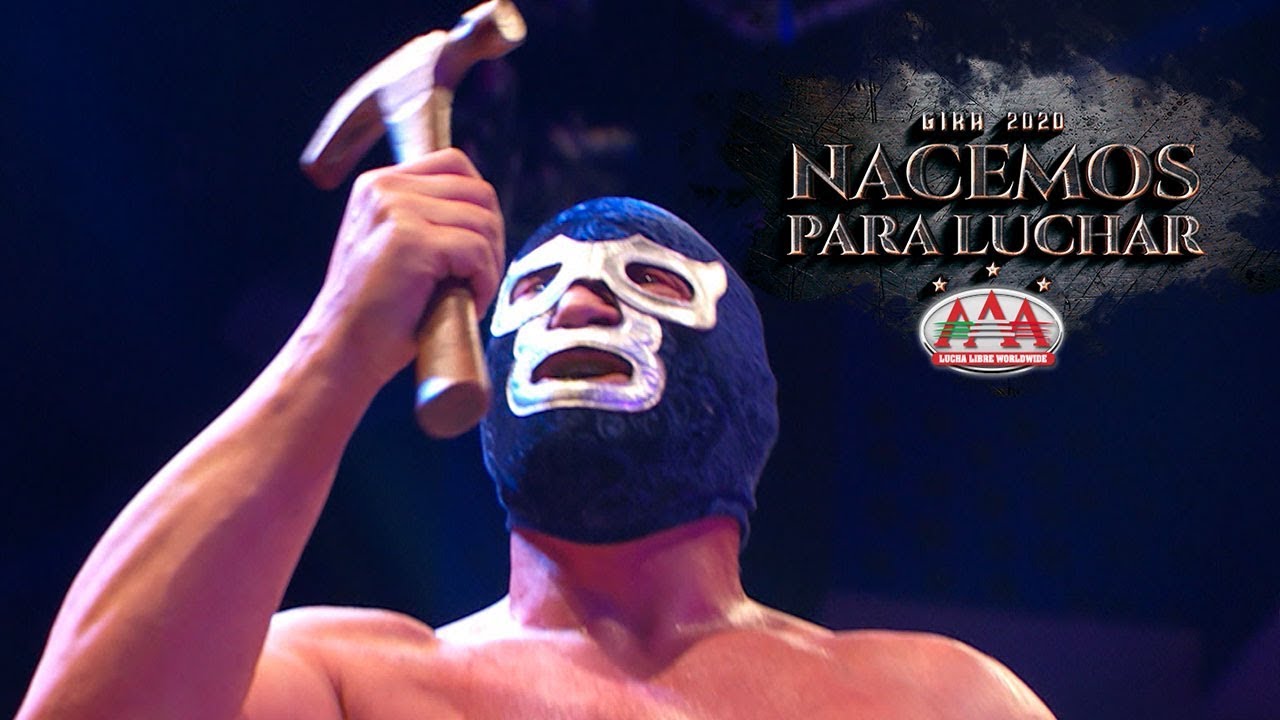 La RUDEZA de BLUE DEMON JR | LUCHA COMPLETA | Lucha Libre AAA Worldwide background