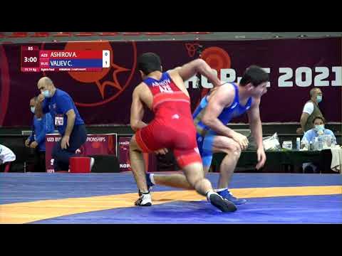 1/8 FS - 74 kg: A. ASHIROV (AZE) v. C. VALIEV (RUS)