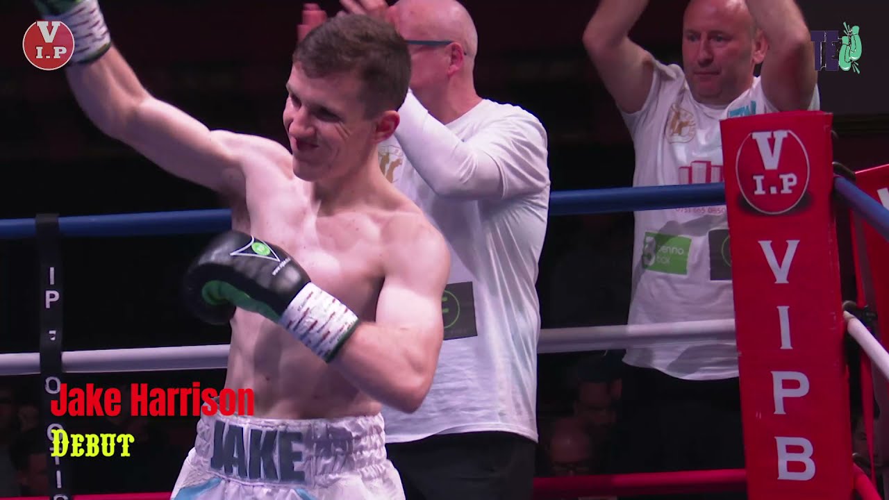 Jake Harrison v Kieran McAfee on VIP's Liverpool show at the Olympia on 15.10.21 backdrop